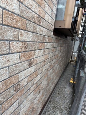 柏市F様邸　施工後 金属サイディングでカバー