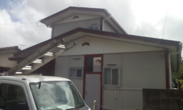 鋸南町G様邸　施工前　屋根カバー工法